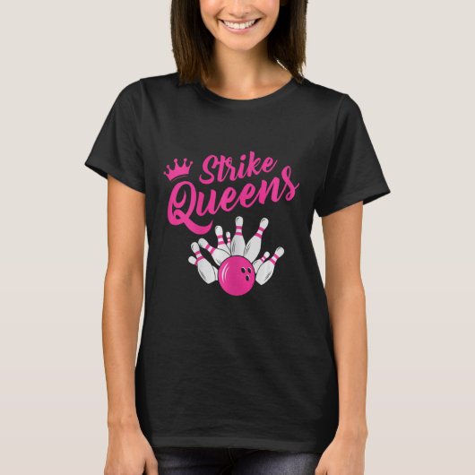 Funny Bowling T-Shirt Bowling Team Sport Geschenks (Vorderseite)