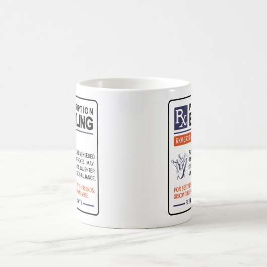 Funny Bowling Tasse Prescription Design (Mittel)
