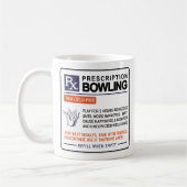 Funny Bowling Tasse Prescription Design (Links)