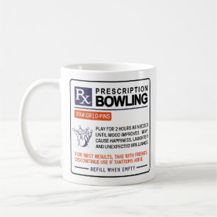 Funny Bowling Tasse Prescription Design