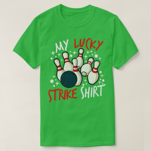 Funny Bowling Team Bowler Strike Gift Idea 24 T-Shirt (Design vorne)