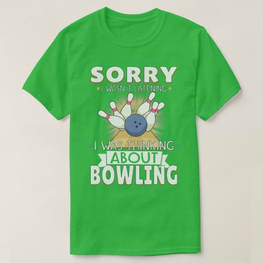 Funny Bowling Team Bowler Strike Gift Idea 26 T-Shirt (Design vorne)