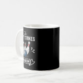 Funny Bowling Team Lucky Strikes Bowling Team T-Sh Kaffeetasse (Vorderseite Links)