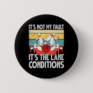 Funny Bowling Women Bowler Team Bowling La Button