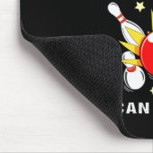 Funny Bowling Women Men Bowler Team Bowling Ta Mousepad (Ecke)