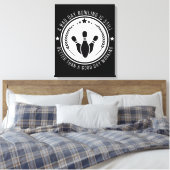 Funny Bowling Work Zitat Leinwanddruck (Insitu (Schlafzimmer))
