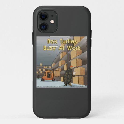Funny Box Turtles iPhone 5 Fall Case-Mate iPhone Hülle (Rückseite)
