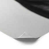 Funny Boxer Dog Bathroom Print, Toilet Paper Roll Poster (Ecke)