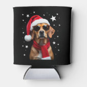 Funny Boxer Dog Christmas Lights Xmas Outfit Pajam Dosenkühler (Vorderseite)