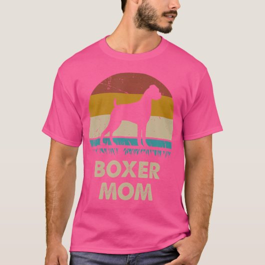Funny Boxer Mama T-Shirt (Vorderseite)
