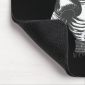 Funny Boxer Skelett mit Boxhandschuhen Kämpfen K Mousepad (Ecke)