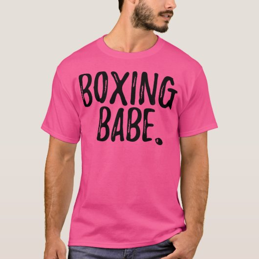 Funny Boxer T-Shirt (Vorderseite)