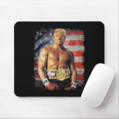 Funny Boxer Trump Trump Rocky Meme Mousepad (Mit Mouse)