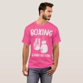 Funny Boxing Art und Weise Boxen Boxerloves T-Shirt (Vorne ganz)