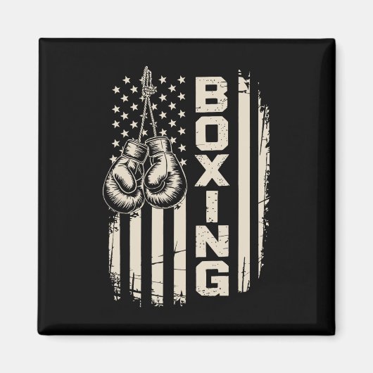 Funny Boxing Fighter Gym Gloves for Magnet (Vorne)