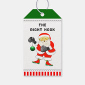 Funny Boxing Geschenkanhänger (Rückseite)