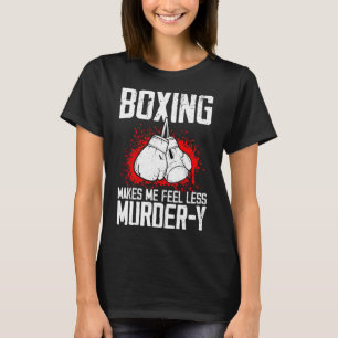 Funny Boxing Kickboxer Savate Mixed Martial Arts M T-Shirt