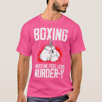 Funny Boxing Kickboxer Savate Mixed Martial Arts M T-Shirt
