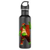 Funny Boxing Magic Aber echter Kickboxer MIXED MAR Edelstahlflasche (Vorderseite)