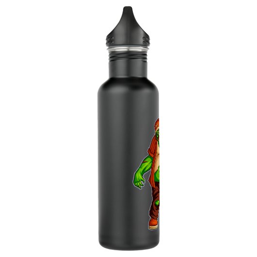 Funny Boxing Magic Aber echter Kickboxer MIXED MAR Edelstahlflasche (Links)