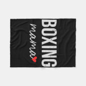 Funny Boxing Mama - Niedliches Boxmama-Geschenk fü Fleecedecke (Vorderseite (Horizontal))