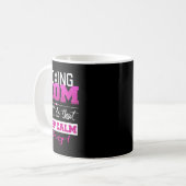 Funny Boxing Mama T Shirt Beste Mutter Kaffeetasse (Vorderseite Links)