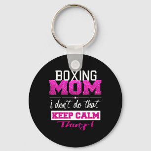 Funny Boxing Mama T Shirt Beste Mutter Schlüsselanhänger