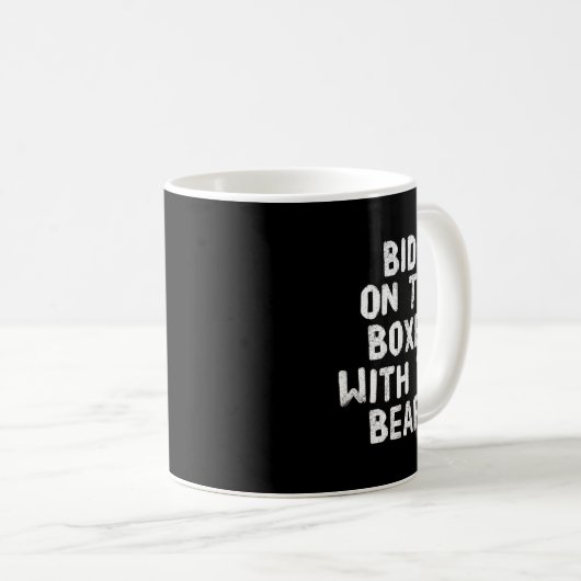 Funny Boxing Quotes Boxers Gebote auf dem Boxer mi Kaffeetasse (VorderseiteRechts)