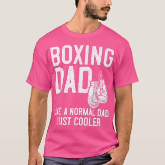 Funny Boxing Vater und Fighter Väter Tag Geschenk  T-Shirt