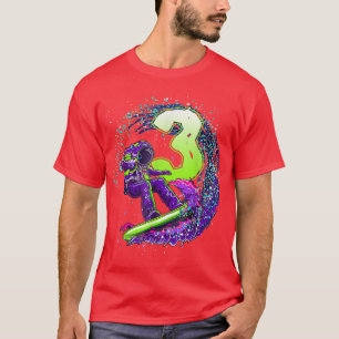 Funny Boy 3. Geburtstag Astronaut Weltraumwelt Sur T-Shirt
