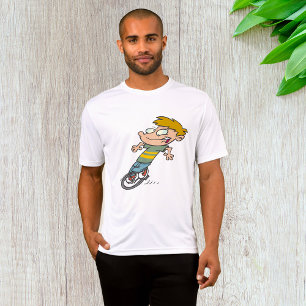Funny Boy Riding Einrad T-Shirt