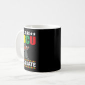 Funny Boy Uni-Abschluß Kid Future Hbcu Gradu Kaffeetasse (Vorderseite Links)