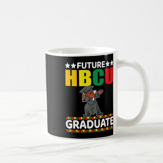 Funny Boy Uni-Abschluß Kid Future Hbcu Gradu Kaffeetasse (Rechts)