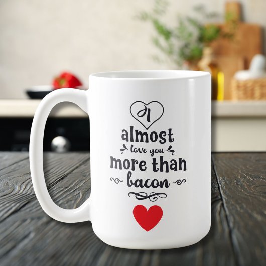 Funny Boyfriend I fast Liebe You More Valentine's Kaffeetasse