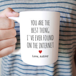Funny Boyfriend Valentine's Day Gift Coffee Tasse