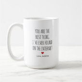 Funny Boyfriend Valentine's Day Gift Coffee Tasse (Links)