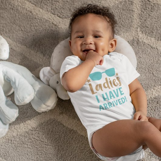 Funny Boy's Ich habe Jumper Baby Säugling angekomm Strampler