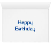 Funny Boys Messy Bedroom Blue Art Spaß Geburtstag (Innenansicht Horizontal (Unten))