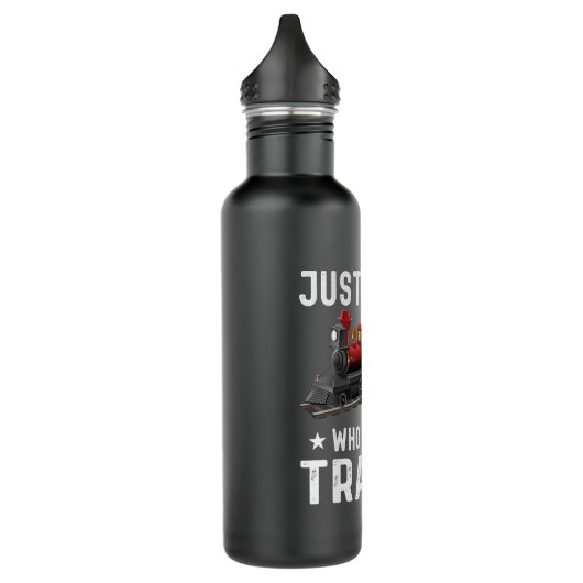 Funny Boys nur ein Junge, der Lieben trainiert die Edelstahlflasche (Links)