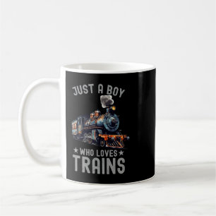 Funny Boys nur ein Junge, der Lieben trainiert die Kaffeetasse