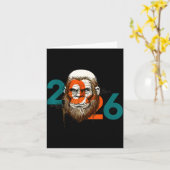 Funny Boys Nye Outfit, Mens Fireworks Bigfoot Happ Karte (Gelbe Blume)