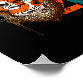 Funny Boys Nye Outfit, Mens Fireworks Bigfoot Happ Poster (Ecke)