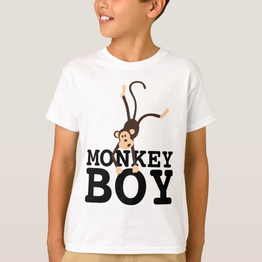 FUNNY BOYS T - SHIRT, MONKEY BOYS T-Shirt (Vorderseite)