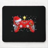 Funny Boys Weihnachts-Shirts Video Game Weihnachts Mousepad (Vorne)