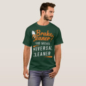 Funny Braaner Cleaner Design für Automotive T-Shirt (Vorne ganz)