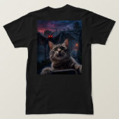 Funny Brain Loading Meme – Relatable Humorous Art T-Shirt (Design Rückseite)