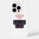 Funny Brain Power Apparel for Overthinkers  Case-Mate iPhone Hülle (Rückseite)