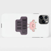 Funny Brain Power Apparel for Overthinkers  iPhone Hülle (Rückseite (Horizontal))