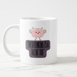  Funny Brain Power Apparel for Overthinkers  Jumbo-Tasse