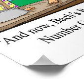 Funny Brandenburg Concerto Poster (Ecke)